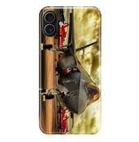 Thumbnail for Fighter Jet 35 at Airbase iPhone Case - view 5