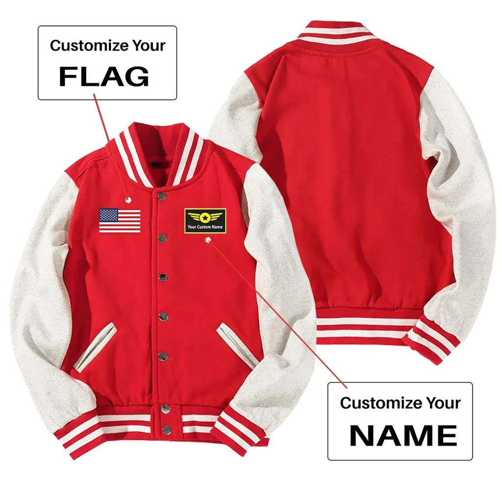 Customisable Flag & Name Jacket - view 5