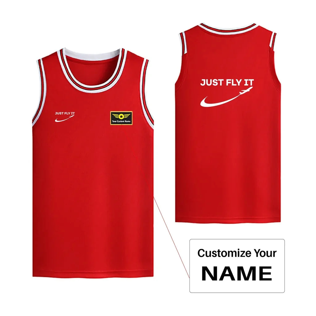 Customisable Just Fly It 2 Basketball Print - view 5