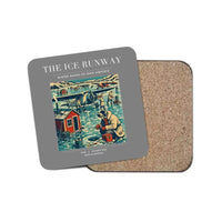 Thumbnail for The Ice Runway - Designed Coasters design on gray 1-piece