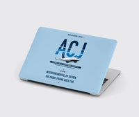Thumbnail for Airbus ACJ319neo design on light blue MacBook case