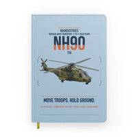 Thumbnail for NHIndustries NH90 TTH design on light blue notebook
