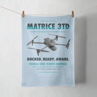 Thumbnail for DJI Matrice 3TD design on light blue towel