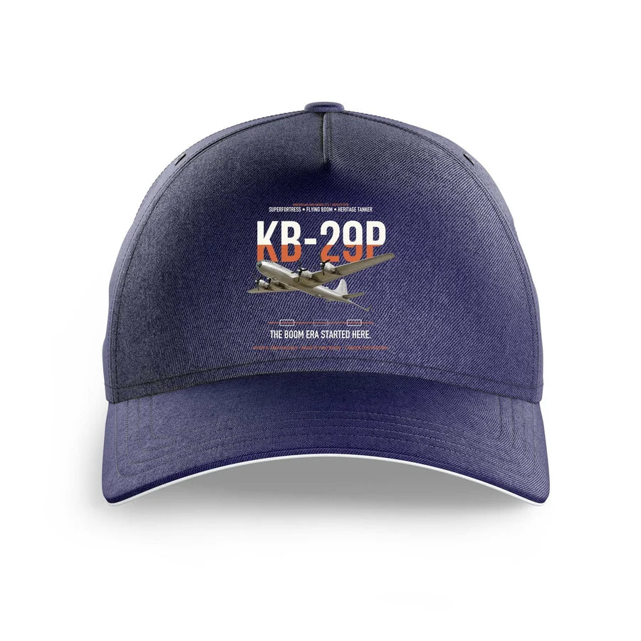 KB-29P SUPERFORTRESS design on dark blue printed hat