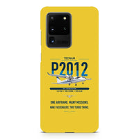 Thumbnail for Tecnam P2012 Traveller design on samsung case - yellow