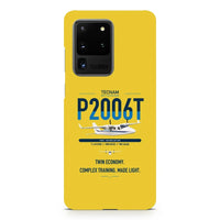 Thumbnail for Tecnam P2006T design on samsung case - yellow