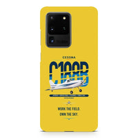 Thumbnail for Cessna A188B AgTruck design on samsung case - yellow