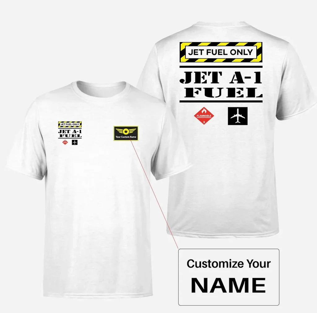 Customisable Jet Fuel Only T-Shirt - view 3