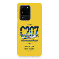Thumbnail for Cessna T207A Stationair 8 design on samsung case - yellow