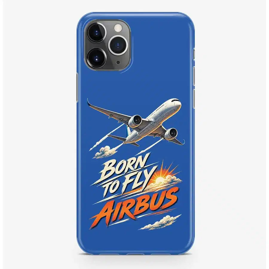 SIGNAL 608 - Born To Fly Airbus - MagSafe iPhone Pro Max design on blue magsafe iphone pro max