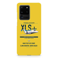 Thumbnail for Cessna Citation XLSPlus design on samsung case - yellow