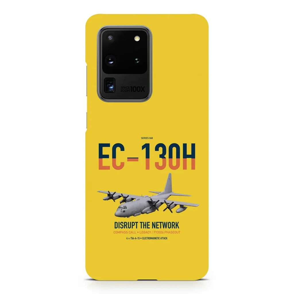 EC-130H Compass Call design on samsung case - yellow