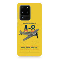 Thumbnail for Focke-Wulf Fw 190A-8 design on samsung case - yellow