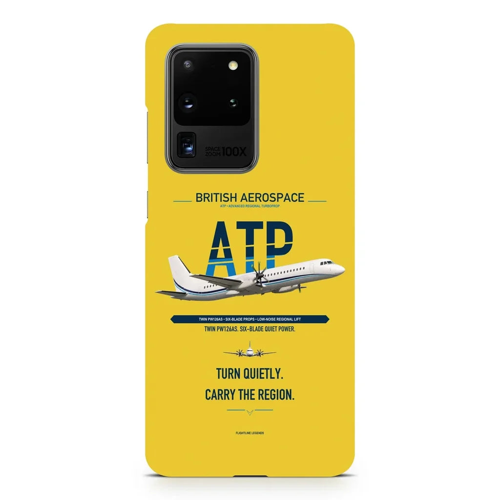 British Aerospace ATP design on samsung case - yellow