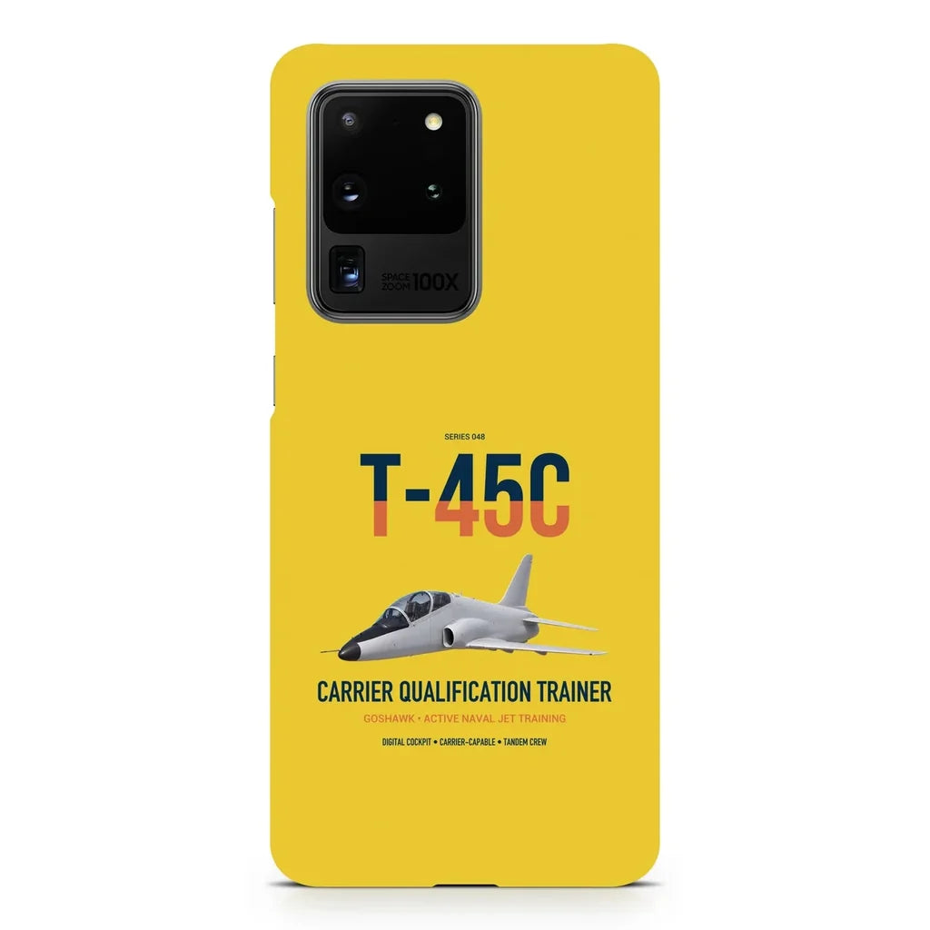 T-45C Goshawk design on samsung case - yellow