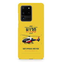 Thumbnail for Airbus H130 design on samsung case - yellow