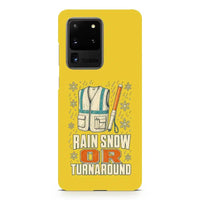 Thumbnail for Rain Snow Or Turnaround design on samsung case - yellow