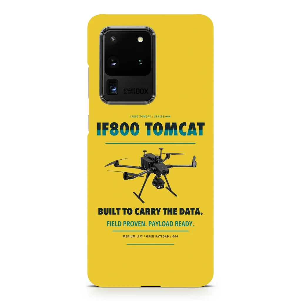 Inspired Flight IF800 Tomcat design on samsung case - yellow