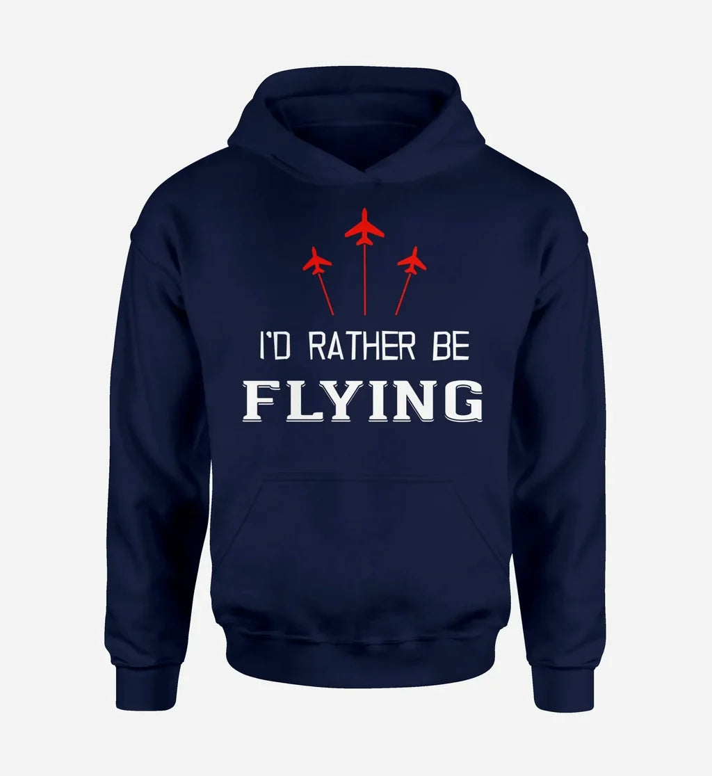 I'd Rather Be Flying Hoodie - view 11