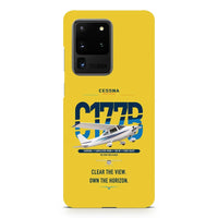 Thumbnail for Cessna 177B Cardinal design on samsung case - yellow