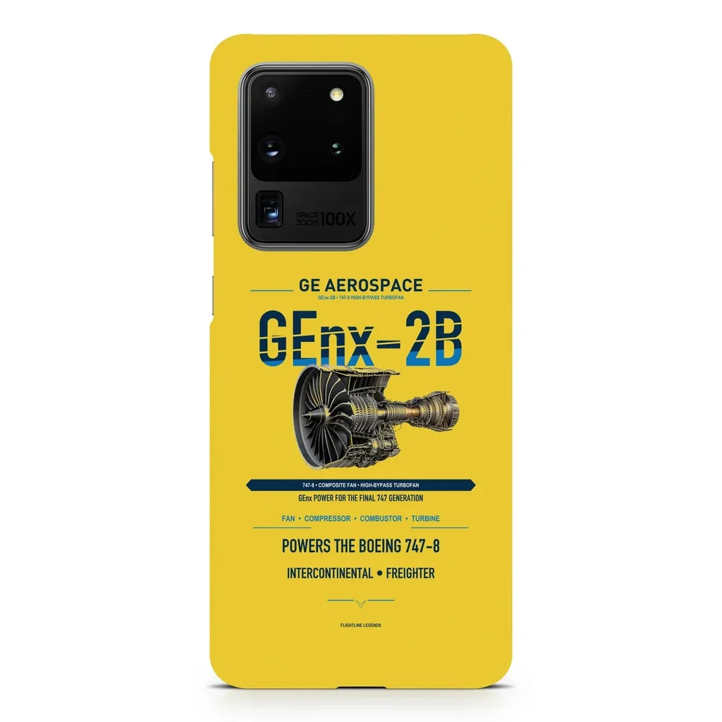 GEnx-2B design on samsung case - yellow