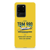 Thumbnail for Daher TBM 980 design on samsung case - yellow
