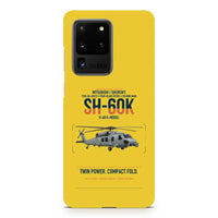 Thumbnail for Mitsubishi Sikorsky SH-60K design on samsung case - yellow
