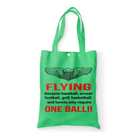 Thumbnail for Flying One Ball Tote Bag - view 8