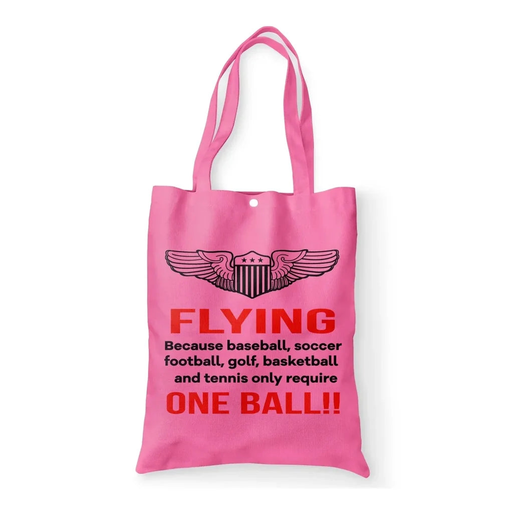 Flying One Ball Tote Bag - view 9