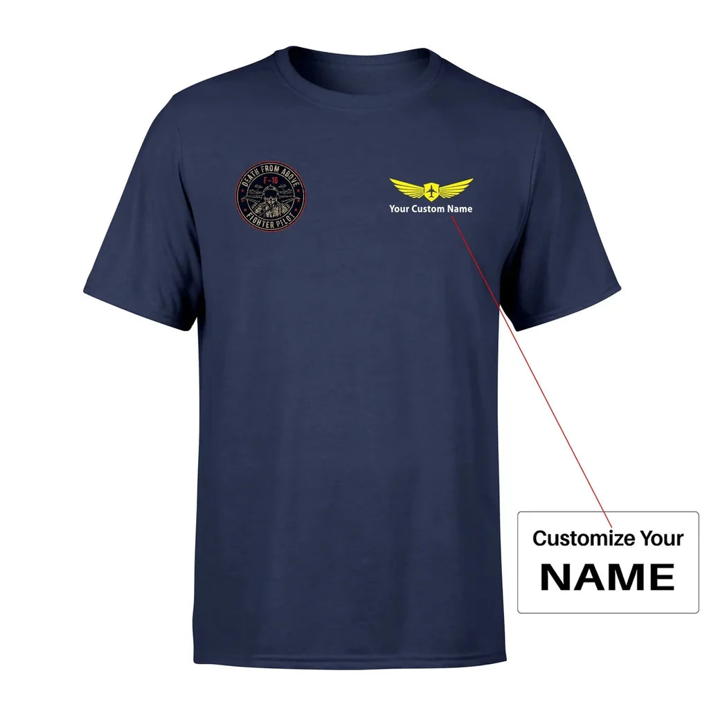 Customisable Aircraft Silhouette T-Shirt - view 5