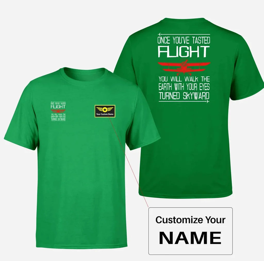 Customisable Once You've Tasted Flight T-Shirt - view 7