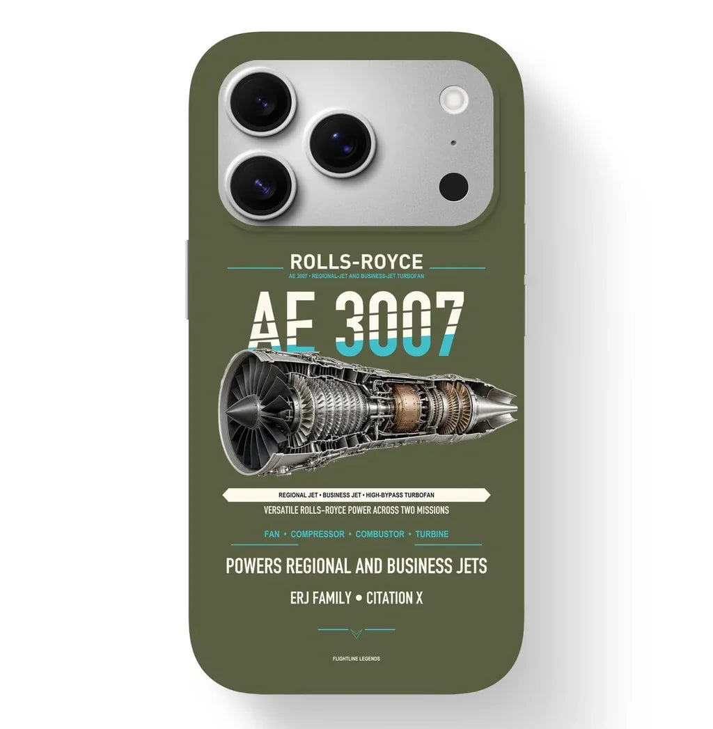 AE 3007 Case design on green army iphone case