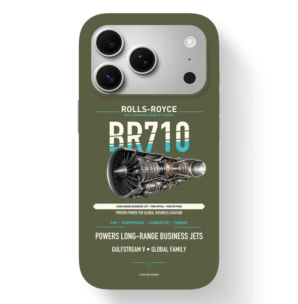 BR710 Case design on green army iphone case