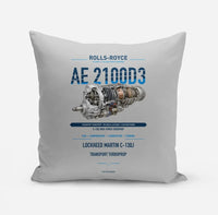 Thumbnail for AE 2100D3 design on light gray pillow