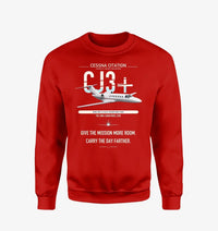 Thumbnail for Cessna Citation CJ3+ design on red sweatshirt