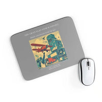 Thumbnail for VINTAGE G4451 - The Grain Elevator Waypoint - Designed Mouse Pads design on gray rectangle