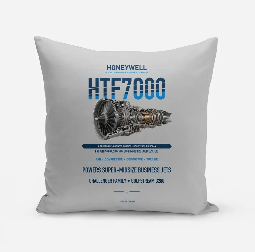 HTF7000 design on light gray pillow