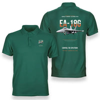 Thumbnail for EA-18G GROWLER design on green polo
