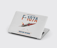 Thumbnail for F-107A Ultra Sabre design on light gray MacBook case