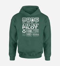Thumbnail for Airline Pilot Label Hoodie - view 6