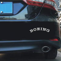 Thumbnail for BOEING Text Car Sticker - view 6