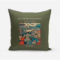 Thumbnail for VINTAGE G4081 - The Observation Deck - Designed Pillows design on greenarmy