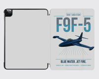 Thumbnail for F9F-5 Panther design on light gray ipad tablet case