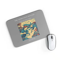 Thumbnail for VINTAGE G4530 - The Apprentice Riveter - Designed Mouse Pads design on gray rectangle