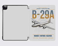 Thumbnail for B-29A Superfortress design on light gray ipad tablet case