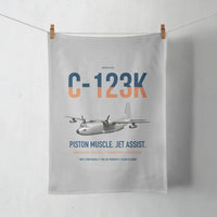 Thumbnail for C-123K Provider design on light gray towel