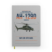 Thumbnail for AgustaWestland AH-129D Mangusta design on light gray notebook