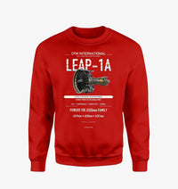 Thumbnail for CFM LEAP-1A design on red sweatshirt