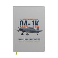 Thumbnail for OA-1K Skyraider II Armed Overwatch design on light gray notebook
