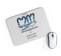 Thumbnail for Cessna T207A Stationair 8 design on light gray rectangle mouse pad